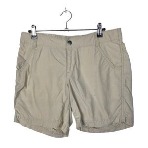 Columbia Khaki Flat Front Outdoor Hiking Shorts 6